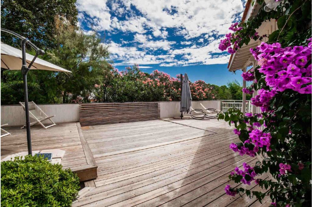 Jardin en terrasse